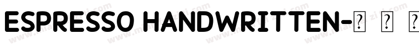 Espresso Handwritten字体转换